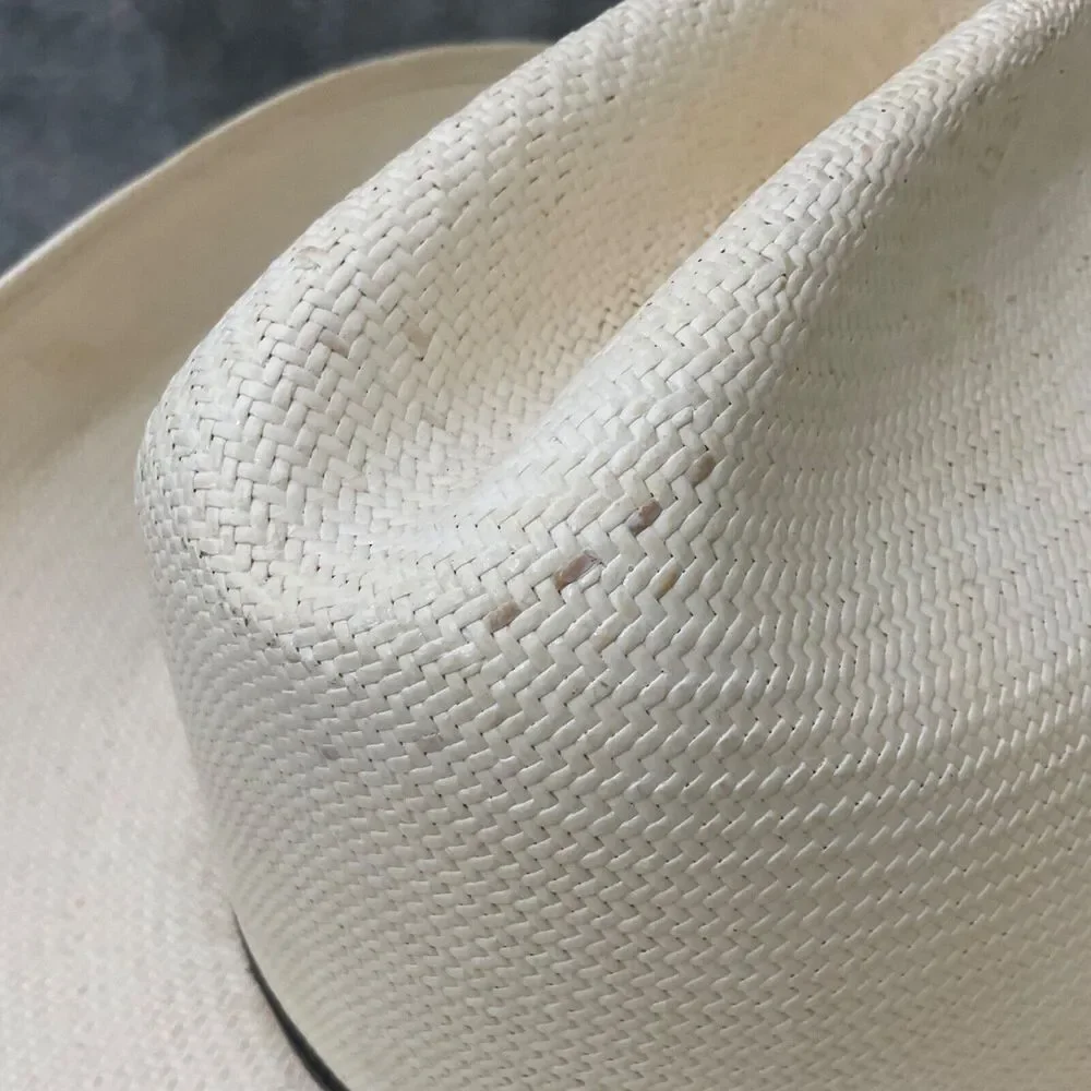 Bailey U-Rollit Shantung Panama 4X Cowboy Hat Ivory  S/M size